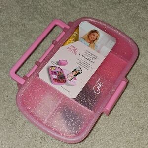 Paris Hilton Pink Glitter Snack Box - Bento Style